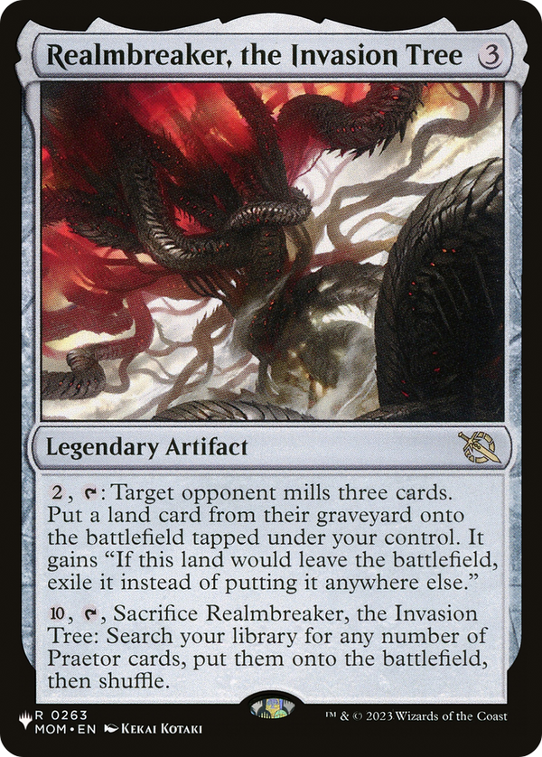 Realmbreaker, the Invasion Tree - MOM Reprint (PLST)