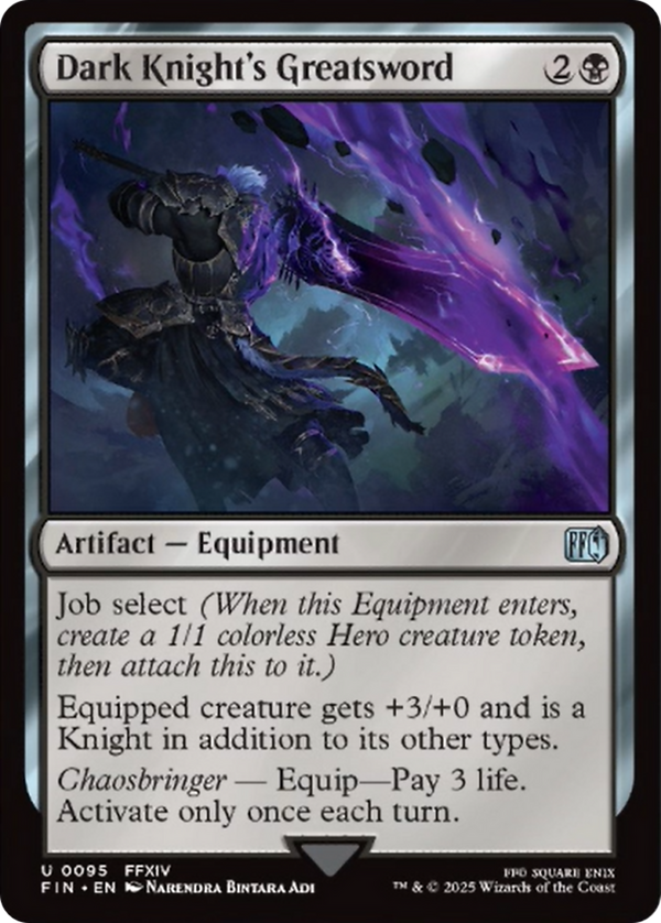 Dark Knight's Greatsword (FIN)