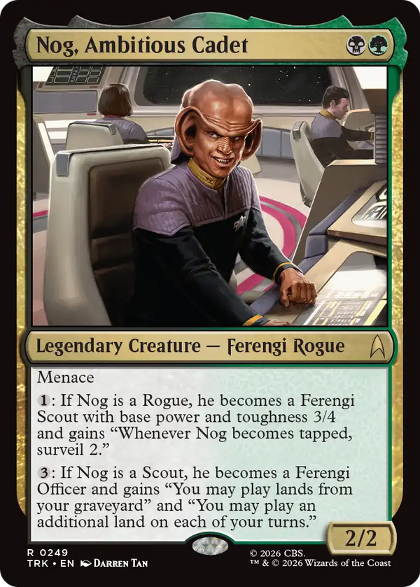 Nog, Ambitious Cadet (TRK) (Pre-Order)