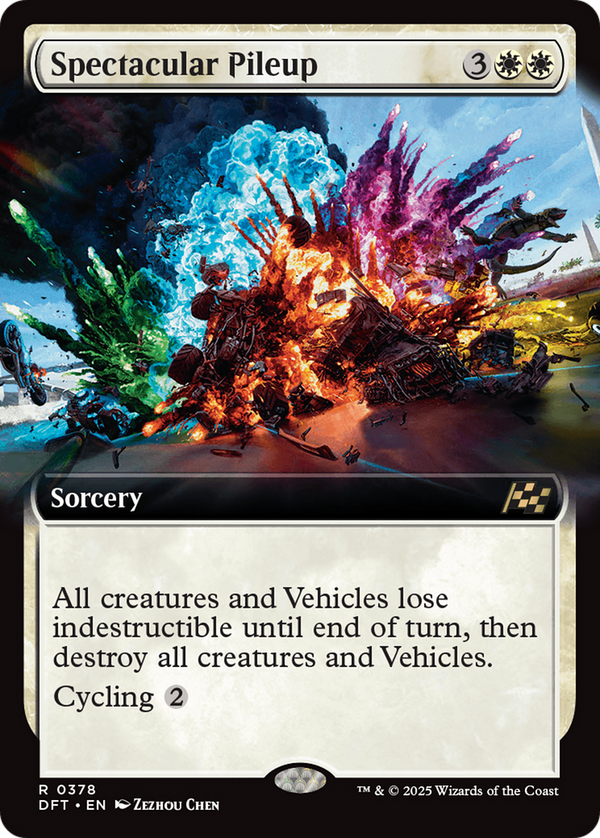 Spectacular Pileup - Extended Art (DFT)