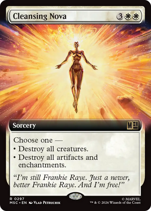 Cleansing Nova - Extended Art (MSC) (Pre-Order)