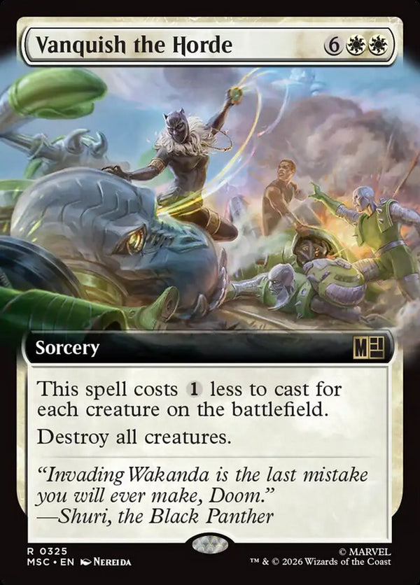 Vanquish the Horde - Extended Art (MSC)