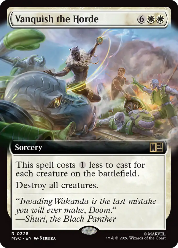 Vanquish the Horde - Extended Art (MSC) (Pre-Order)