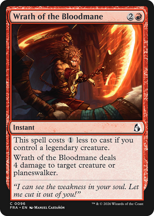 Wrath of the Bloodmane (FRA)