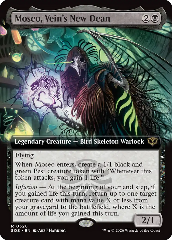 Moseo, Vein's New Dean - Extended Art (SOS)
