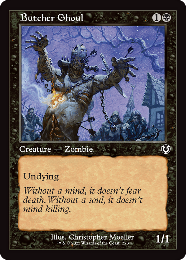 Butcher Ghoul - Retro Frame (INR)