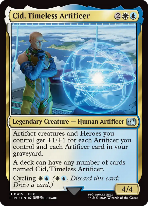 Cid, Timeless Artificer (415) (FIN)