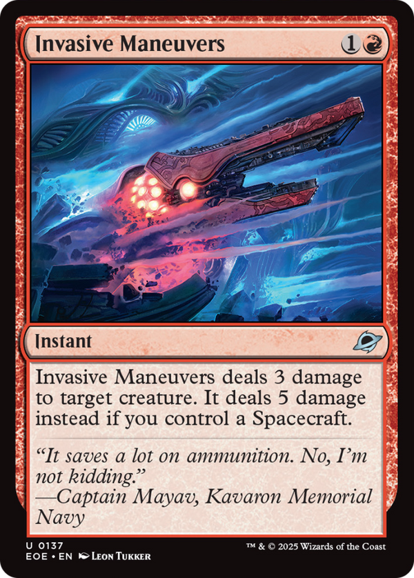 Invasive Maneuvers (EOE)