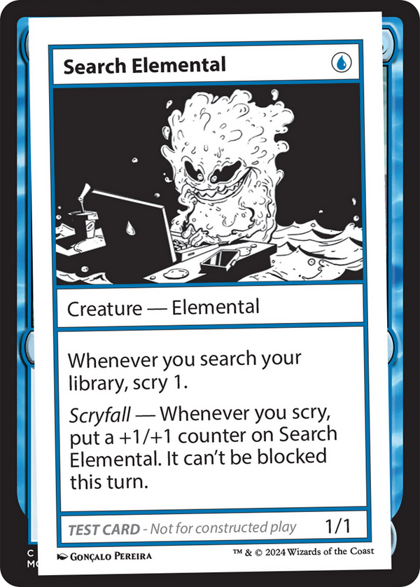 Search Elemental - Test Card (MB2)