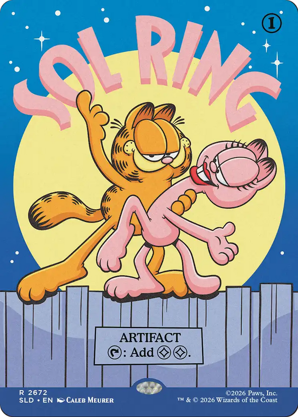 Sol Ring - Garfield: Motivationally Challenged (SLD)