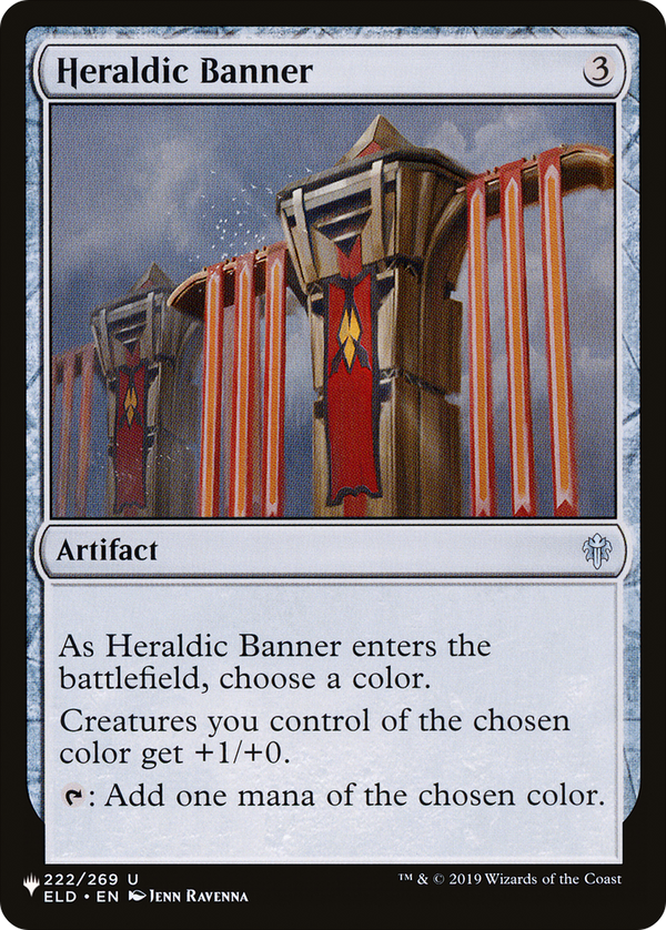 Heraldic Banner - ELD Reprint (PLST)