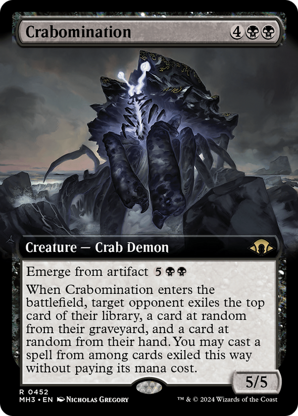 Crabomination - Extended Art (MH3)