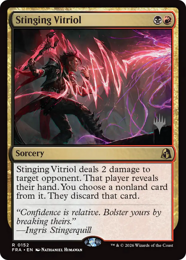 Stinging Vitriol - Promo Pack (PFRA)