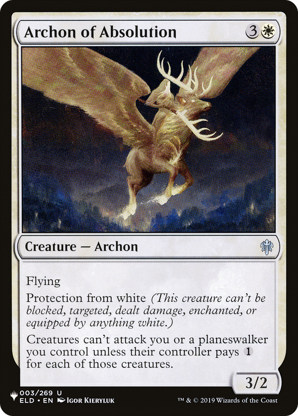 Archon of Absolution - ELD Reprint (PLST)