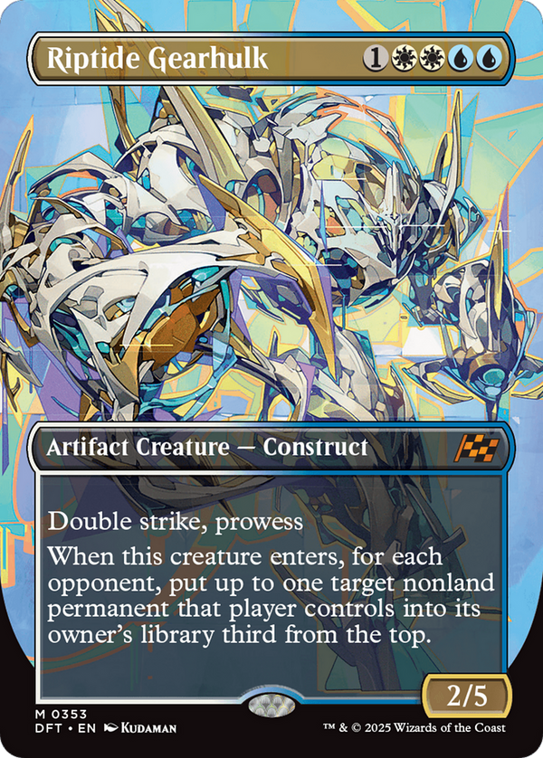 Riptide Gearhulk - Borderless Graffiti Giant (DFT)