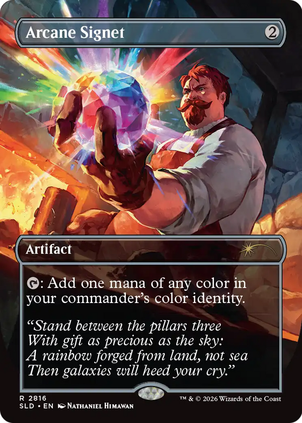 Arcane Signet - Borderless (SLD)