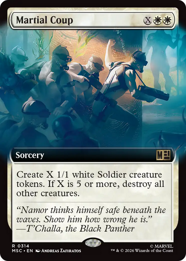 Martial Coup - Extended Art (MSC) (Pre-Order)