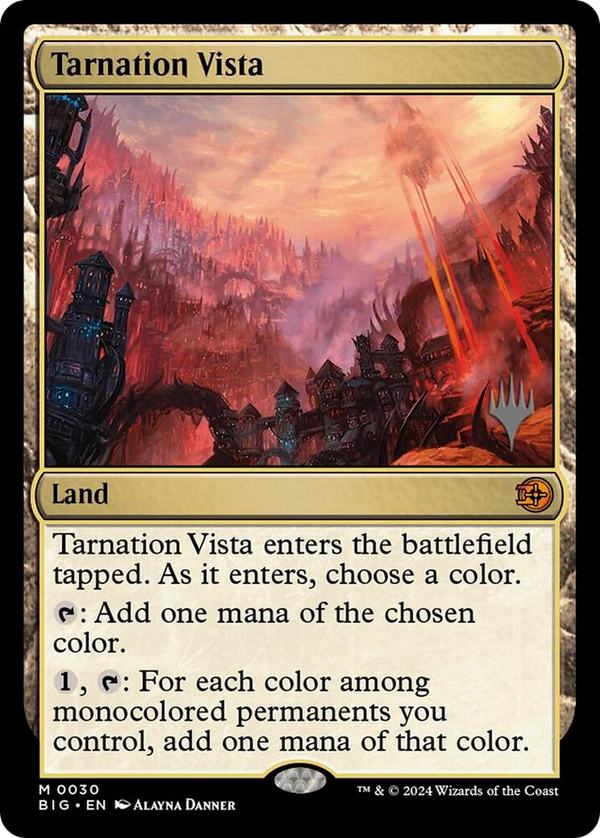 Tarnation Vista - Promo Pack (PBIG)