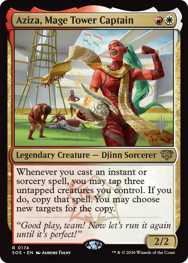 Aziza, Mage Tower Captain - Promo Pack (PSOS)