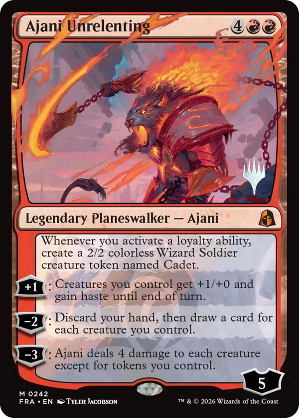 Ajani Unrelenting - Promo Pack (PFRA)