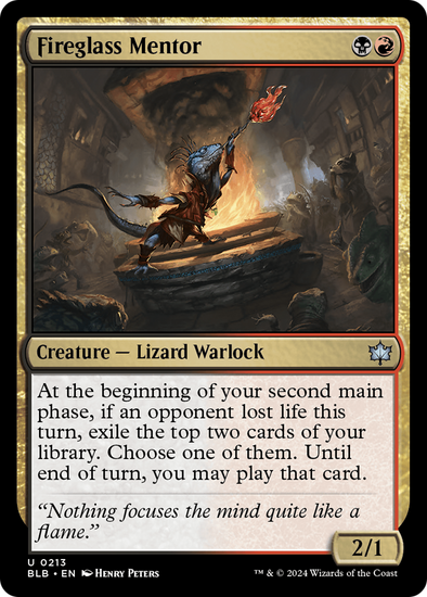 Fireglass Mentor (BLB)