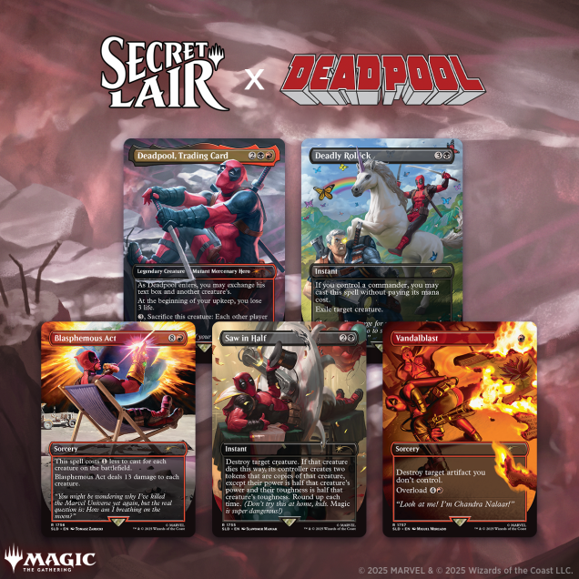 MTG Secret Lair Deadpool Foil 未開封 MTG Secret Lair Deadpool Foil MTG Secret Lair Deadpool Foil 未開封 MTG Secret Lair Deadpool Foil