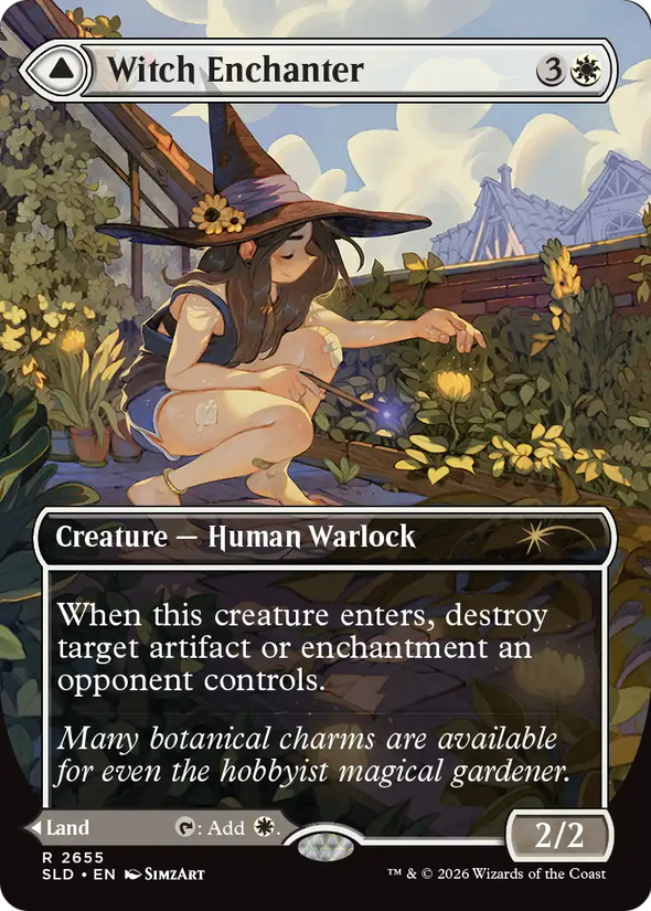 Witch Enchanter // Witch-Blessed Meadow - Witch's Familiar (SLD)