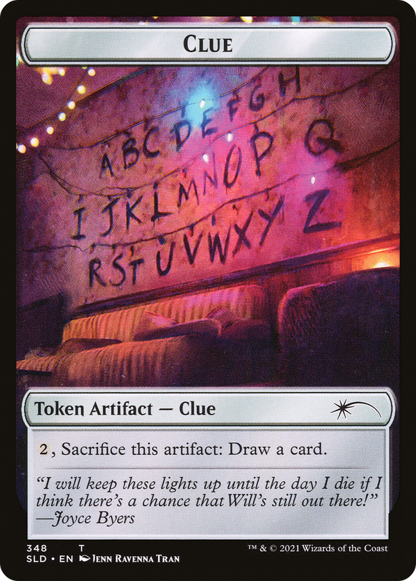 Clue Token - Stranger Things Secret Lair (SLD)