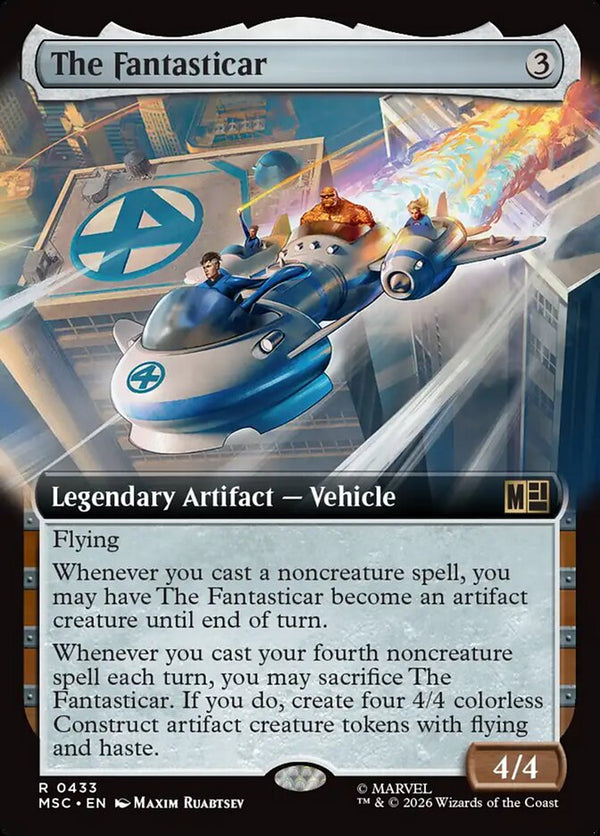 The Fantasticar - Extended Art (MSC)