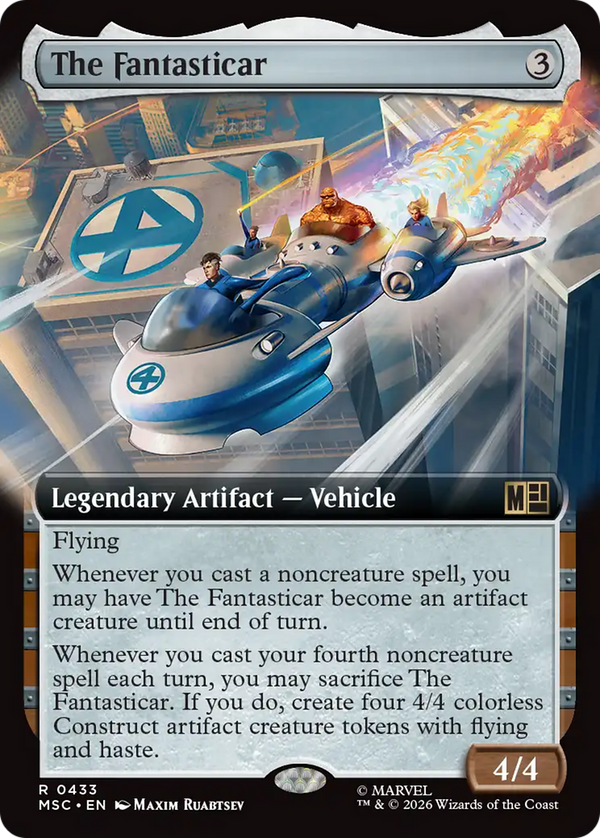 The Fantasticar - Extended Art (MSC) (Pre-Order)