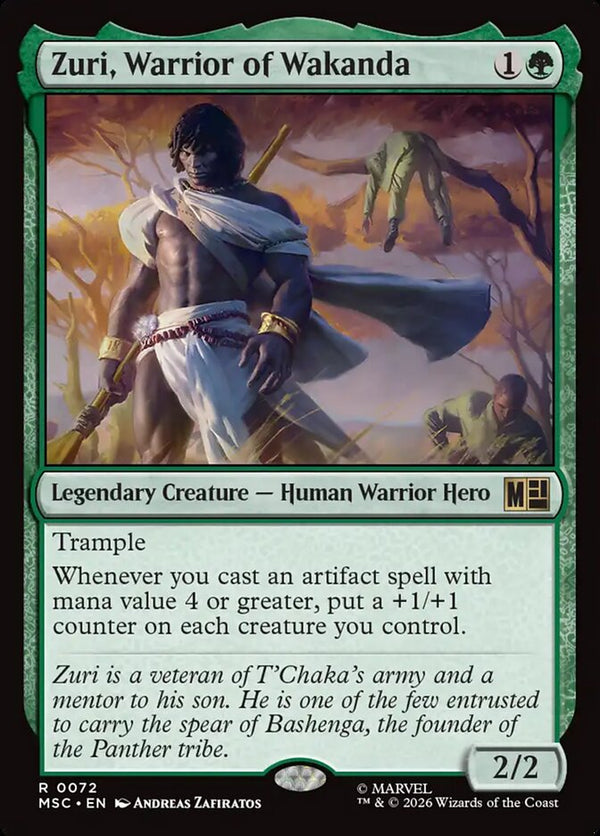 Zuri, Warrior of Wakanda (MSC)