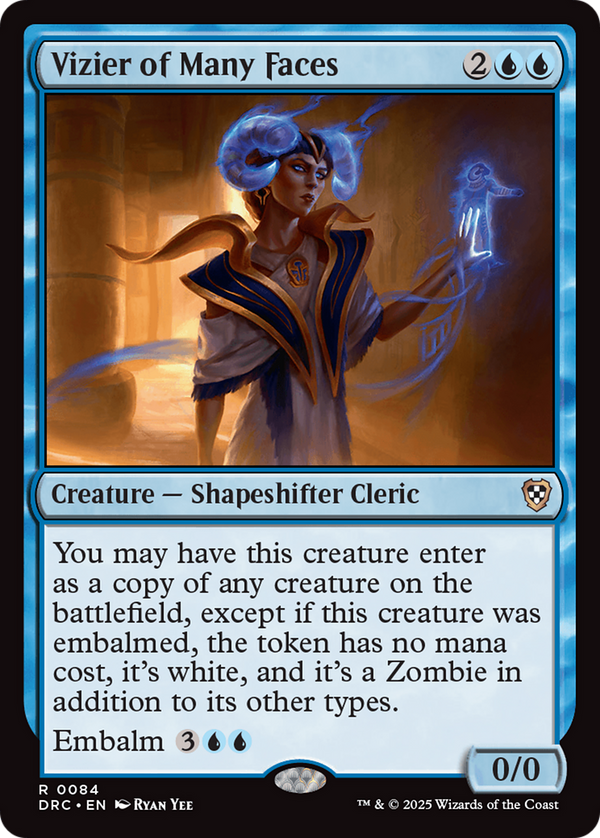 Vizier of Many Faces (DRC)