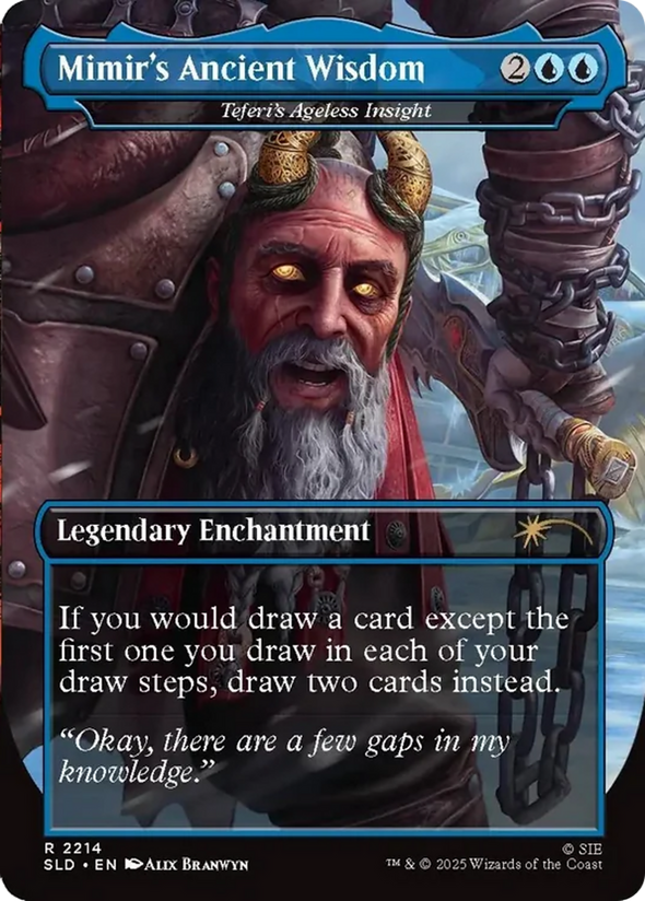Mimir's Ancient Wisdom // Teferi's Ageless Insight - God Of War: Norse (SLD)
