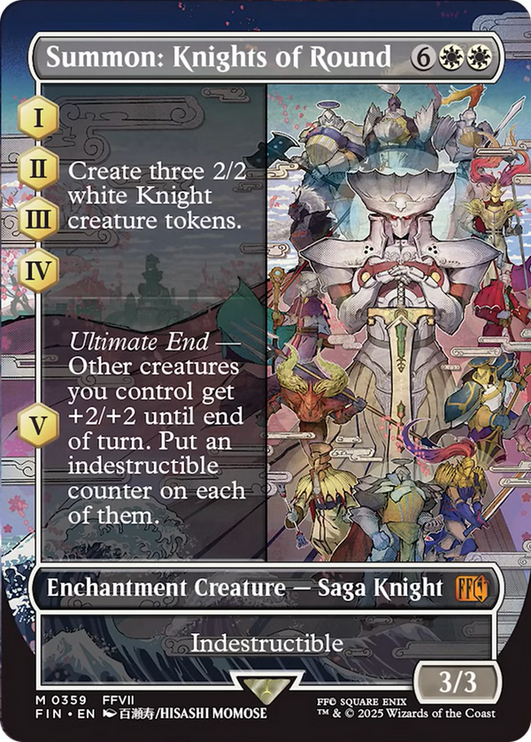 Summon: Knights of Round - Borderless (FIN)