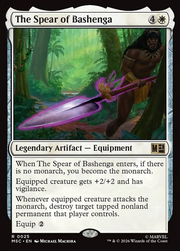 The Spear of Bashenga (MSC)
