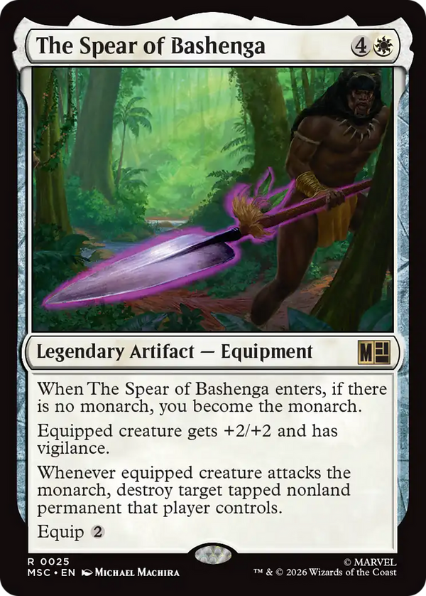 The Spear of Bashenga (MSC) (Pre-Order)