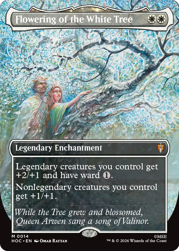 Flowering of the White Tree - Borderless (HOC)