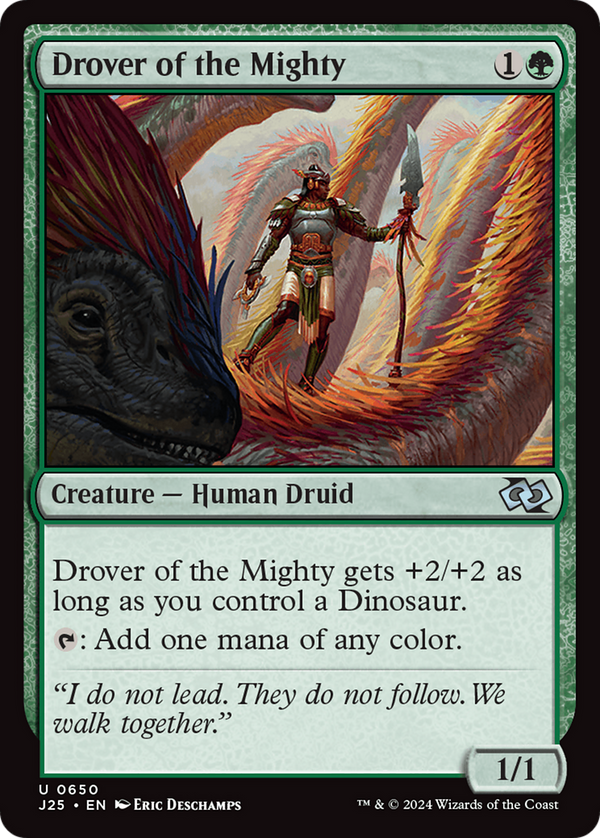 Drover of the Mighty (J25)