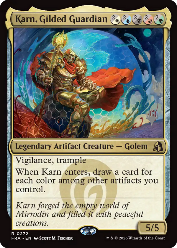 Karn, Gilded Guardian - Promo Pack (PFRA)