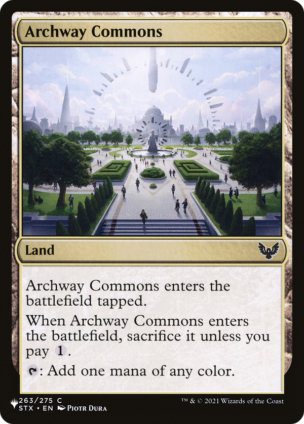 Archway Commons - STX Reprint (PLST)