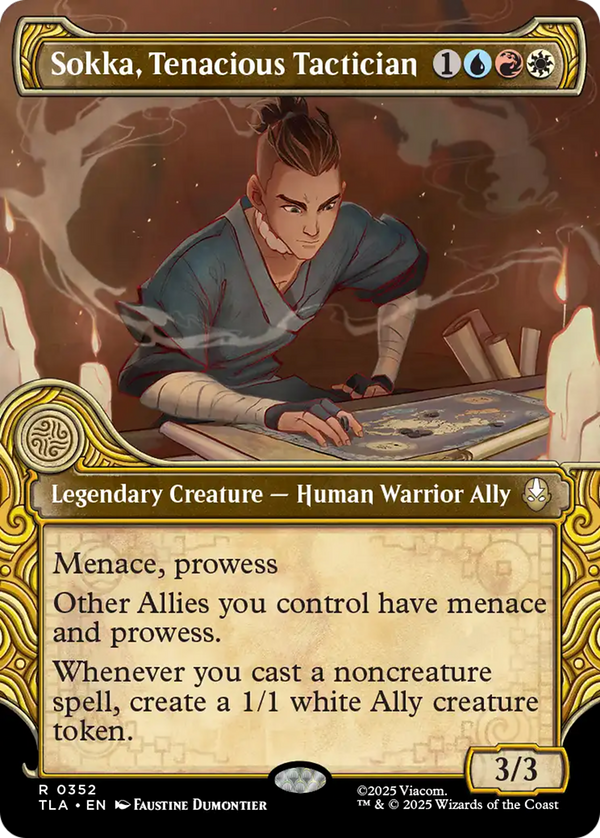 Sokka, Tenacious Tactician - Elemental Frame Showcase (TLA)
