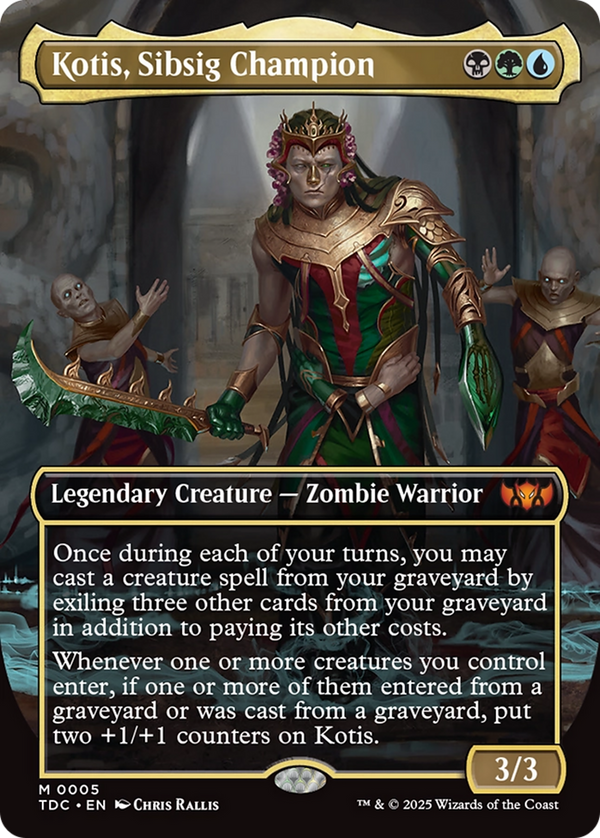 Kotis, Sibsig Champion - Borderless (TDC)