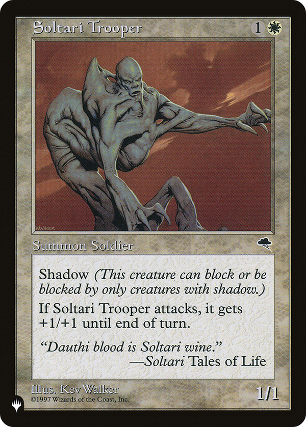 Soltari Trooper - TMP Reprint (PLST)