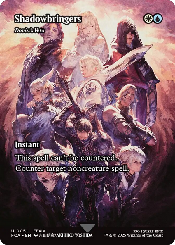 Shadowbringers // Dovin's Veto - Borderless (FCA)