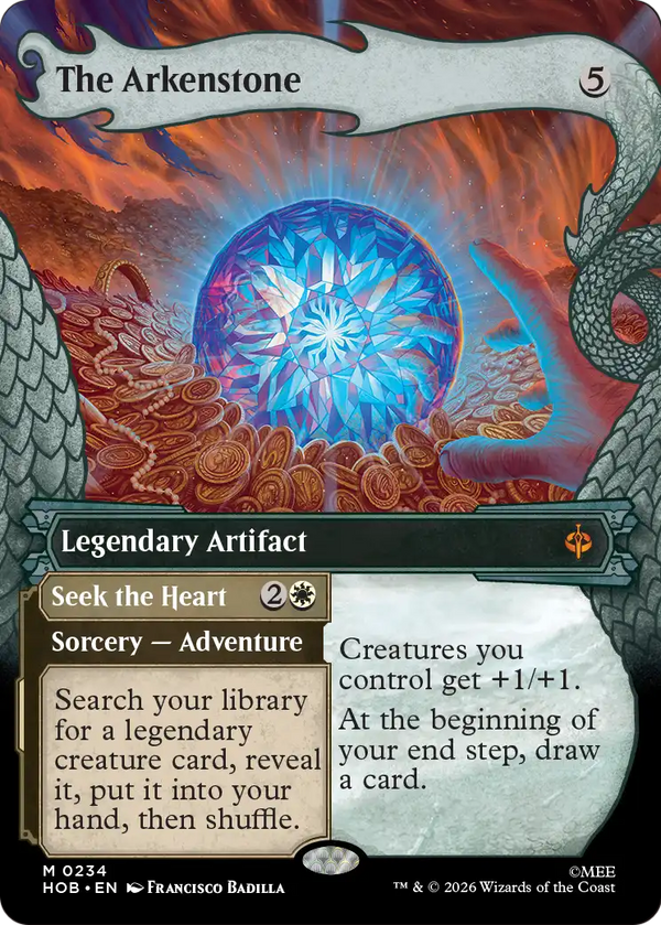 The Arkenstone // Seek the Heart - Dragon Hoard Frame (HOB) (Pre-Order)