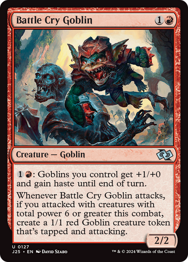 Battle Cry Goblin (J25)