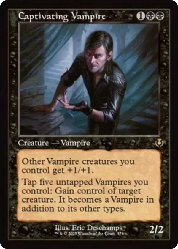Captivating Vampire - Retro Frame (INR)