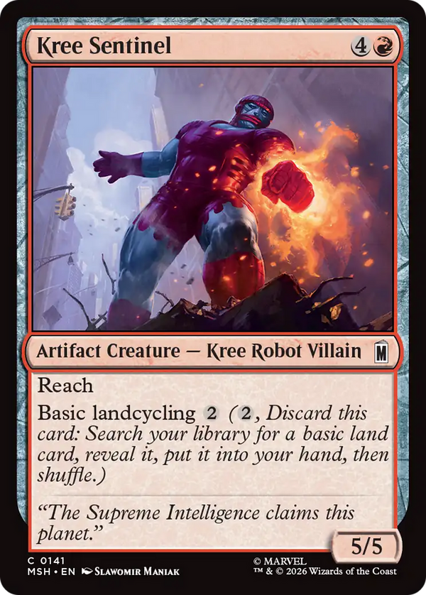 Kree Sentinel (MSH) (Pre-Order)