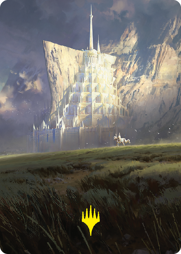 Minas Tirith - Art Series (Gold-Stamped Signature) (ALTR)