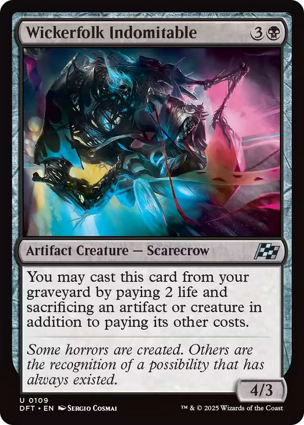 Wickerfolk Indomitable (DFT)